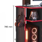 Conjunto 2 Peças Mesa Escritório Gamer E Armário 2 Portas 5 P