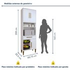 Conjunto 2 Peças Paneleiro Com Fruteira E Balcão 3 Portas Cax