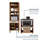 Conjunto 2 Peças Paneleiro Com Fruteira E Balcão 4 Bocas Sant