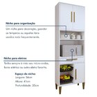 Conjunto 2 Peças Paneleiro Com Fruteira E Balcão 4 Bocas Tere