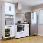 Conjunto 2 Peças Paneleiro Com Fruteira E Balcão 4 Bocas Tere