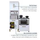 Conjunto 2 Peças Paneleiro Com Fruteira E Balcão 5 Bocas João