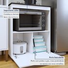 Conjunto 2 Peças Paneleiro Com Fruteira E Balcão 5 Bocas João