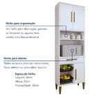 Conjunto 2 Peças Paneleiro Com Fruteira E Balcão 5 Bocas Sant