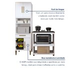 Conjunto 2 Peças Paneleiro Com Fruteira E Balcão 5 Bocas Sant