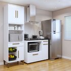 Conjunto 2 Peças Paneleiro Com Fruteira E Balcão 5 Bocas Tere