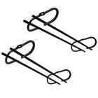 Conjunto 2 Peças Suporte Suspenso Para Taças Reto 42cm Kit Po