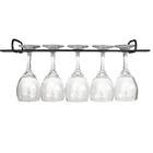 Conjunto 2 Peças Suporte Suspenso Para Taças Reto 42cm Kit Po