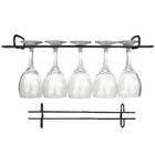 Conjunto 2 Peças Suporte Suspenso Para Taças Reto 42cm Kit Po