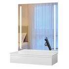 Conjunto 2 Penteadeiras Camarim 1 Gaveta 122x90cm Paris Branc