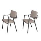 Conjunto 2 Poltrona Podium Plus Bege