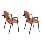 Conjunto 2 Poltrona Podium Plus Terracota