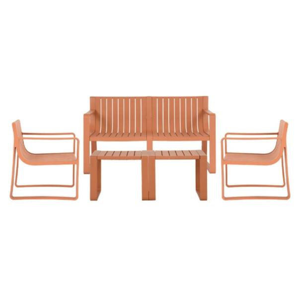 Conjunto 2 Poltronas, 1 Sofá 2 Lug E 2 Mesas Área Externa Ver