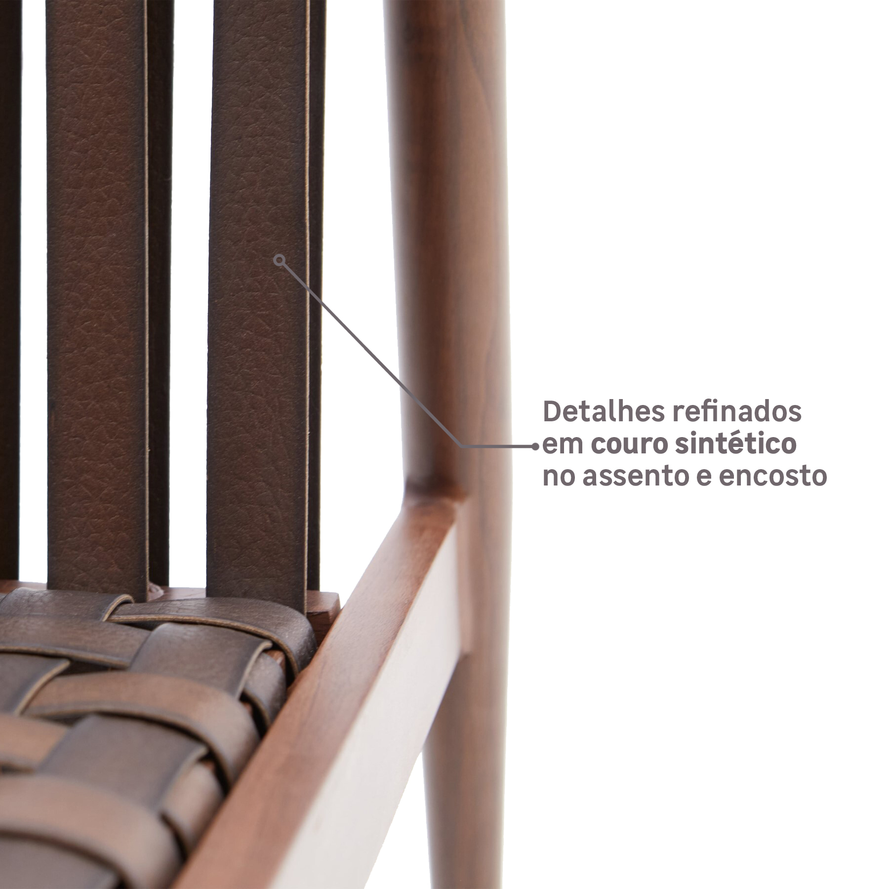 Conjunto de 2 Cadeiras Retrô Naterial