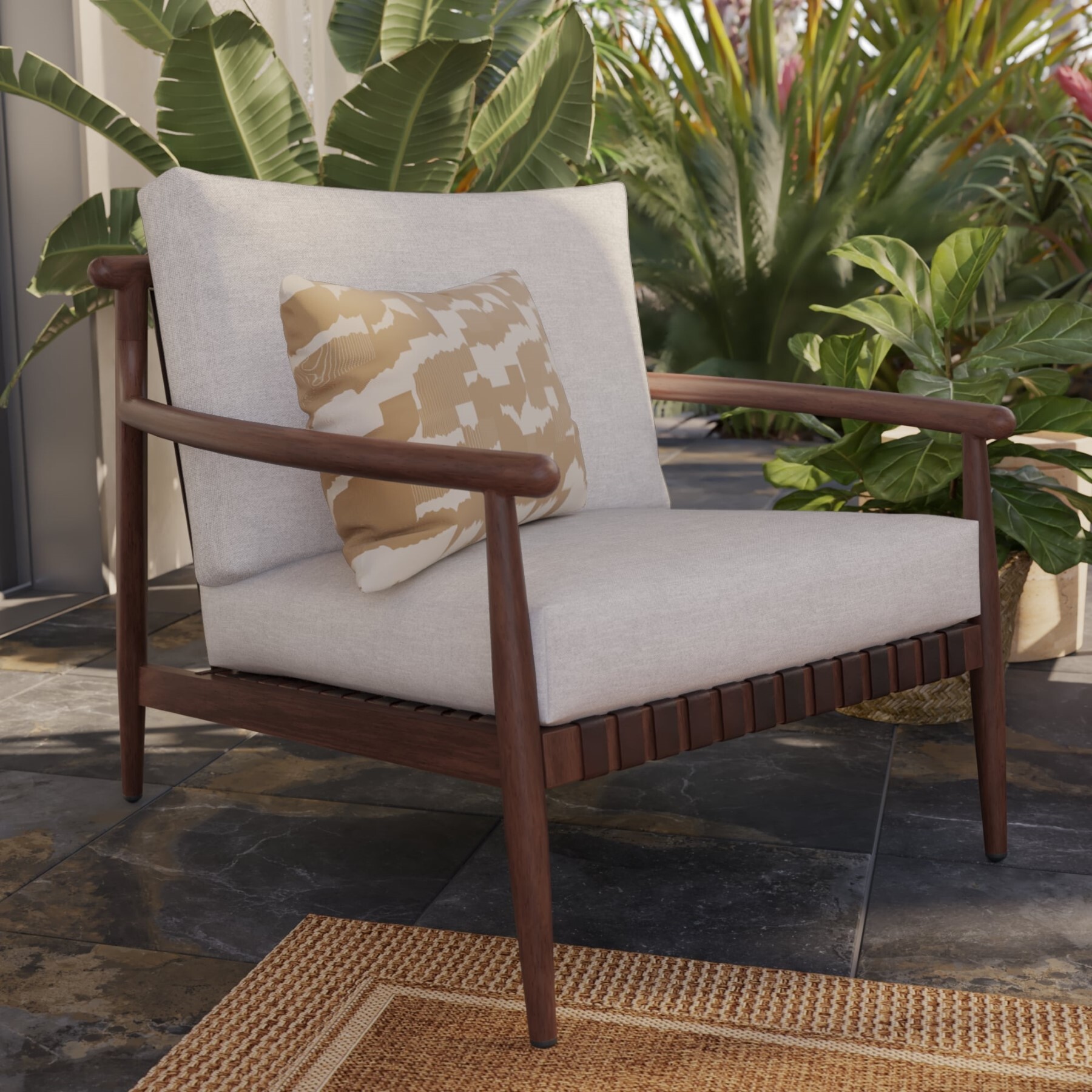 Conjunto de 2 Cadeiras Retrô Naterial