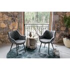 Conjunto 2 Poltronas Cinara   Preto