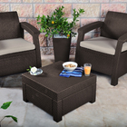 Conjunto 2 Poltronas E 1 Mesa Corfu Balcony Set 710207 – Kete