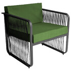 Conjunto 2 Poltronas E 1 Mesa De Centro Santiago Em Alumínio