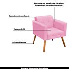 Conjunto 2 Poltronas E 1 Namoradeira Pés Palito Karen Suede R