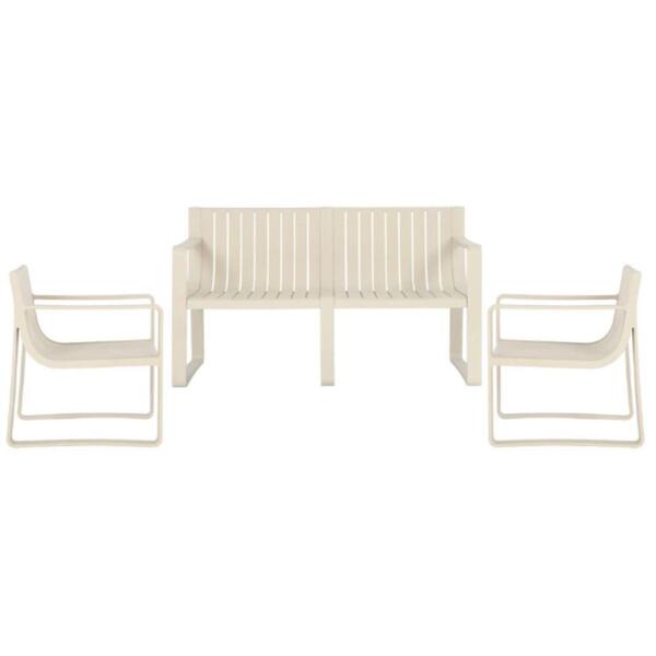 Conjunto 2 Poltronas E 1 Sofá 2 Lugares Área Externa Verte Ec