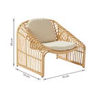 Conjunto Poltrona Alumínio Bellis 2 Lugares 85x74x73cm Naterial