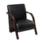 Conjunto 2 Poltronas Sevilha Braço Madeira Cadeira Decorativa