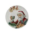 Conjunto 2 Pratos Sobremesa Gingerbread - Natal