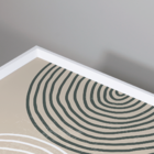 Conjunto 2 Quadros Com Moldura Abstract