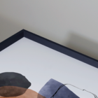 Conjunto 2 Quadros Com Moldura Abstrato Color