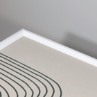 Conjunto 2 Quadros Com Moldura Símbolos Abstratos