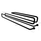 Conjunto 2 Suportes Porta Taças De Encaixe 26cm Organizadores