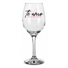 Conjunto 2 Taça De Vinho Na Caixa Te Amo Com Todo O Meu Coraç