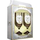 Conjunto 2 Taças Floripa 25 Anos Bodas De Prata