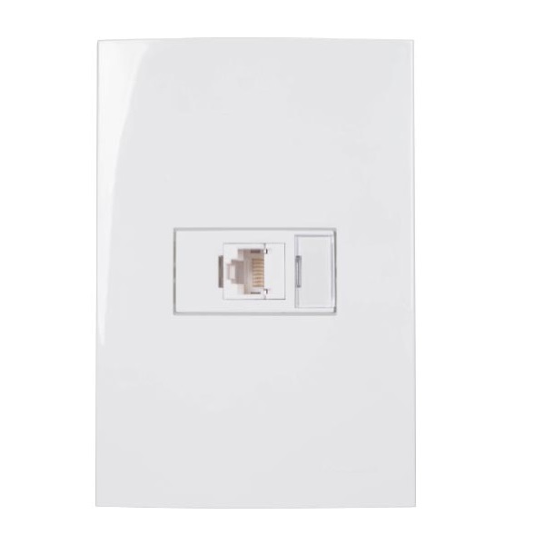 Conjunto 2 Tomada 2p+t 10a 4x2 Preto Ebony Clean Margirius