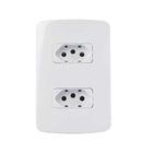 Conjunto 2 Tomada 2p+t 20a 4x2 B3 Margirius