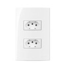 Conjunto 2 Tomada 2p+t 20a 4x2 Sleek Margirius