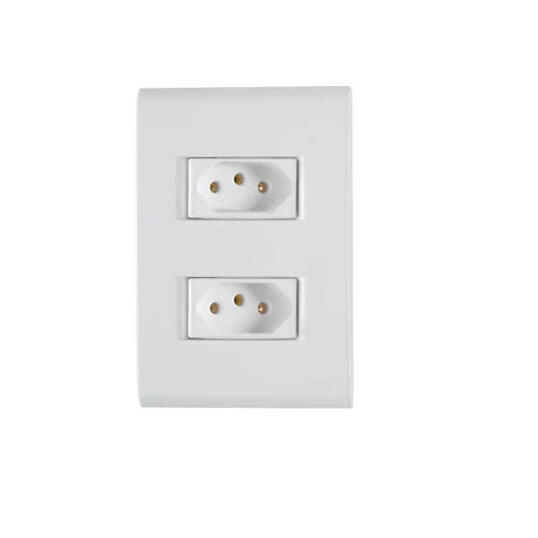 Conjunto 2 Tomada 2p+t 20a 4x2 Tramontina Liz