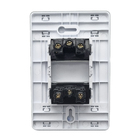 Conjunto 2 Tomada 4x2 2P + Terra 20A Branco Dicompel