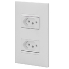 Conjunto 2 Tomadas 10a - Branco - Pial Plus +
