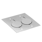 Conjunto 2 Tomadas 20a Branca De Piso 4x4 – Inóx – Tpi015