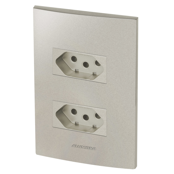 Conjunto 2 Tomadas 20a - Inova Titanium - Att06