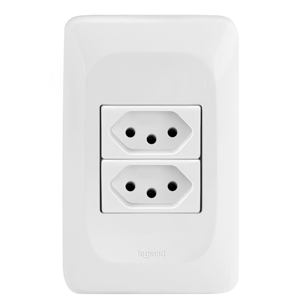 Conjunto 2 Tomadas 20a - Pial Pop - Pp007