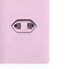 Conjunto 2 Tomadas Telefonia 4x2 Pétala Novara Colors Dicompel