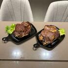 Conjunto 2 Travessas De Porcelana Pretas Nórdica Wolff 26x16x