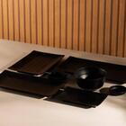 Conjunto 2 Travessas Retangulares 24,5x16,5cm De Melamina Pre