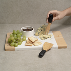 Conjunto 2 Utensilios De Bambu Oikos Para Queijos Preto