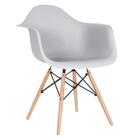 Conjunto 2 X Cadeiras Eames Daw Com Braços + 4 Cadeiras Eiffe