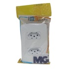 Conjunto 2 X Tomada 10a B3 Branco 4x2 Margirius