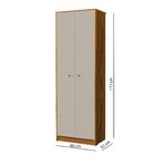 Conjunto 3 Armários Organizador Office Escritório Offwhite Co