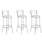 Conjunto 3 Banquetas Altas 3 Arames